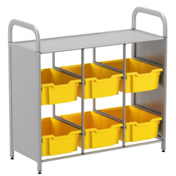 Callero® Custom Low Library Starter Unit 6 Deep Trays