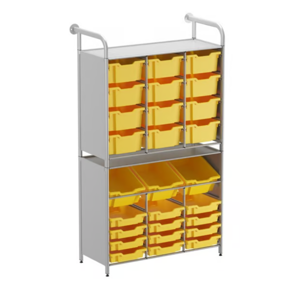 Callero® Custom Tall Unit 12 Shallow & 3 Deep Tilting & 12 Deep Trays Callero® Custom Tall Unit 12 Shallow & 3 Deep Tilting & 12 Deep Trays |  www.ee-supplies.co.uk