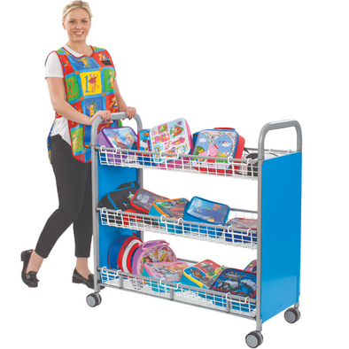 Callero® Plus Mobile Lunchbox Trolley Callero Plus Lunch Box Trolley | Lunch Box Trolleys | www.ee-supplies.co.uk