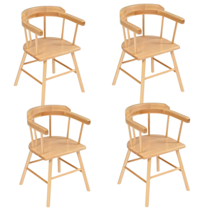 Captains Nursery Chair Natural H20cm x 4 Captains Nursery Chair Natural H20cm x 4 | Seating | www.ee-supplies.co.uk