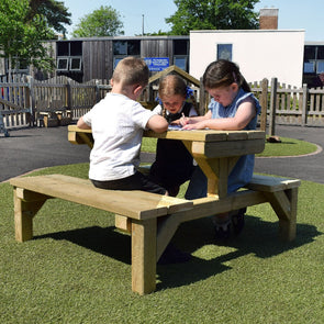 Children's Modern Picnic Bench Children's Modern Picnic Bench | Outdoor wooden furinture | ee-supplies.co.uk