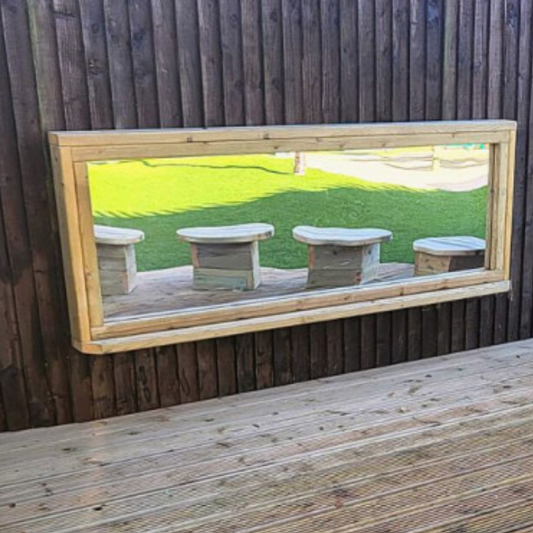 Children's Outdoor Mounted Mirror Children's Outdoor Mounted Mirror| www.ee-supplies.co.uk