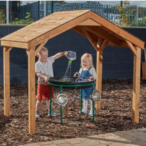 Children’s Outdoor Simple Wooden Shelter Children’s Outdoor Simple Wooden Shelter | Great Outdoors | www.ee-supplies.co.uk