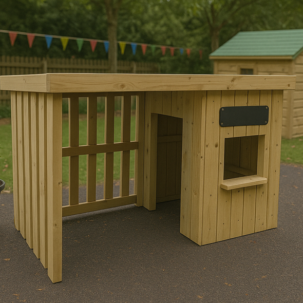 Children's Outdoor Wooden Shopping Centre Children's Outdoor Wooden Shopping Centre | www.ee-supplies.co.uk