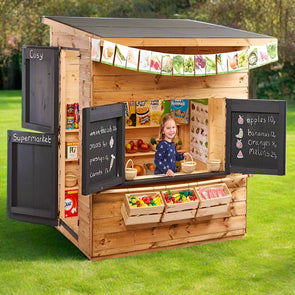 Children’s Outdoor Wooden Super Market Shed Children’s Outdoor Wooden Super Market Shed | www.ee-supplies.co.uk