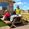Children's Wooden Picnic Bench & Table - 6 Seater Children's Picnic Bench / Table | Outdoor Seating | www.ee-supplies.co.uk