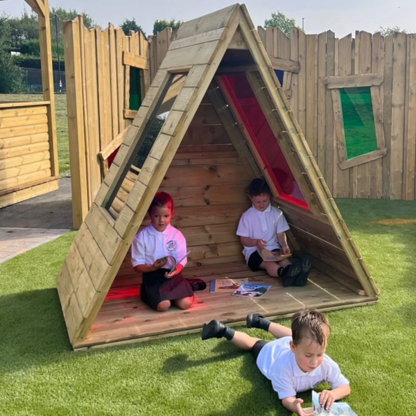 Children’s Outdoor Wooden Teepee