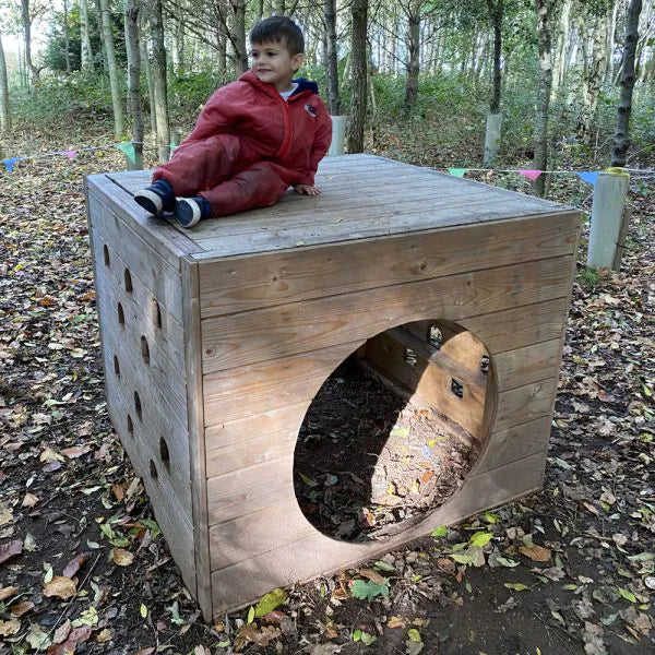 Children S Wooden Climbing Cube Educational Equipment Supplies