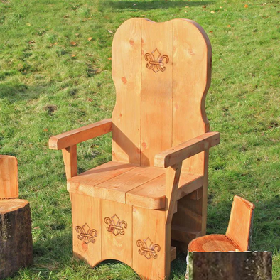 Children's Wooden Throne Chair Children's Wooden Throne Chair | outdoor furniture | www.ee-supplies.co.uk