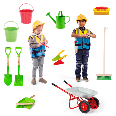 Children's Builders Role Play Kit Childrens Builders Role Play Kit | ee-supplies.co.uk