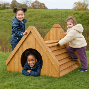Clamber Hill Perch Ages 3 Years+ Clamber Hill Perch 3 Years + | Balance Benches | www.ee-supplies.co.uk