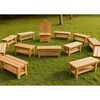 Class Set Of Wooden Outdoor Benches 12Pk Class Set Of Wooden Outdoor Benches (12Pk) | Outdoor Seating | www.ee-supplies.co.uk