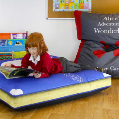 Classic Primary Book Bean Bags - Pack of 3 (Set 2) Classic Primary Book Bean Bags - Pack of 3 (Set 2) | .ee-supplies.co.uk