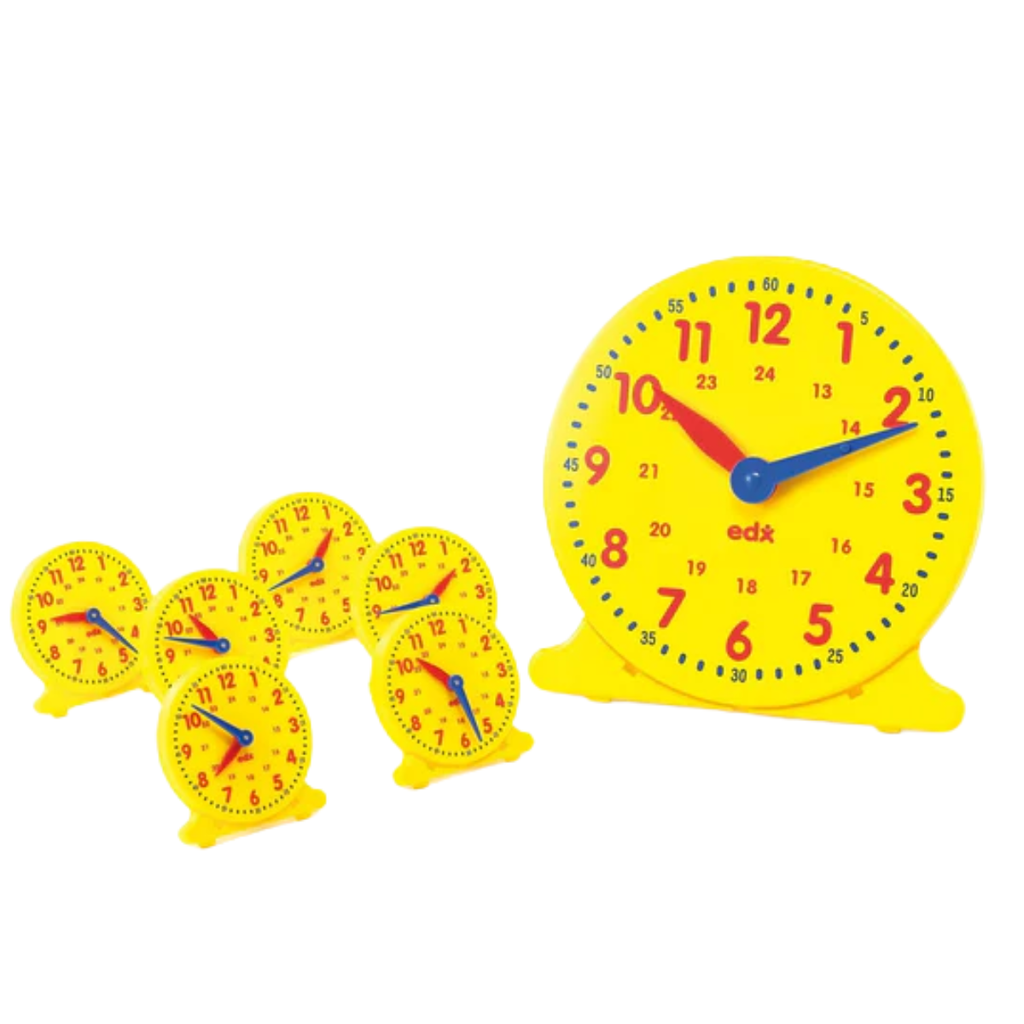 Classroom Clock Set | Activity Sets | www.ee-supplies.co.uk ...
