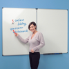 WriteOn® Spacesaver Whiteboards - Magnetic  WriteOn Spacesaver Whiteboard | White Boards | www.ee-supplies.co.uk