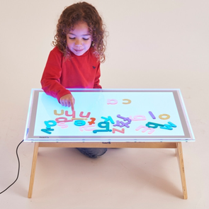 A2 Led Light Changing Sensory Panel + Folding Table Set Colour Changing Light Panel A2 | Light Panels | www.ee-supplies.co.uk