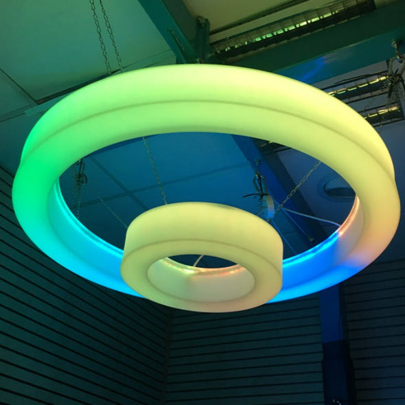 Colour Changing Sensory Ceiling Rings Light & Remote – 40 & 100cm Colour Changing Sensory Ceiling Rings Light & Remote – 100cm | www.ee-supplies.co.uk