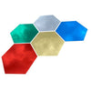 Coloured Hexagon Acrylic Mirrors – 5 pcs Coloured Hexagon Acrylic Mirrors – 5 pcs | Sensory | www.ee-supplies.co.uk