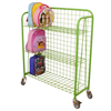 School Coloured Mobile Lunchbox Trolley Coloured Lunchbox Trolleys | Lunchbox Trolleys | www.ee-supplies.co.uk