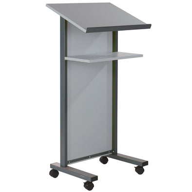Coloured Panel Front Lectern - Grey Coloured Panel Front Lectern - Blue | Lecturns | www.ee-supplies.co.uk