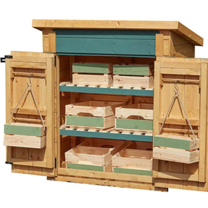 Wooden Crate Set - 8 Piece Set (Shed Not Inc) Compact Shed Crate Set - 8 Piece Set | www.ee-supplies.co.uk