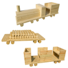 Wooden Train - Locomotive Engine & Carriages Wooden Train - Locomotive Engine | www.ee-supplies.co.uk