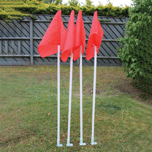 Corner Flag & Pole With Sprung Steel Spike Corner Flag & Pole With Sprung Steel Spike | www.ee-supplies.co.uk