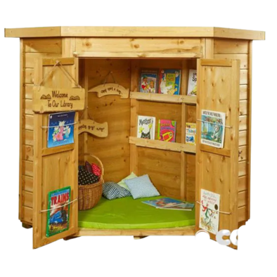 Corner Playhouse Wooden Shed Corner Playhouse Wooden Shed | www.ee-supplies.co.uk
