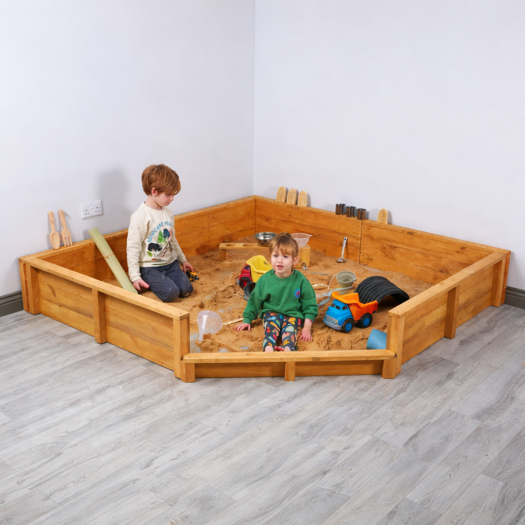 Corner Sand Pit | Sand & Water | www.ee-supplies.co.uk– Educational ...