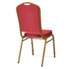 Crown Banqueting Chair - Red - Gold Steel Frame Crown Banqueting Chair - Red - Gold Steel Frame | www.ee-supplies.co.uk