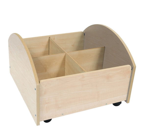 Curved Floor Level Kinderbox Maple