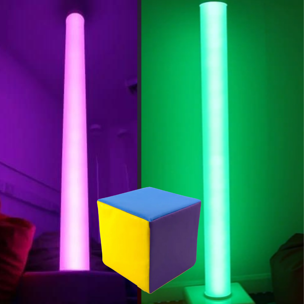 Sensory Interactive Chroma Light Tube With Dice Control | Sensory | www ...