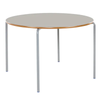 Value Crushed Bent Tables - Circular - Bull Nose Edge Stacking School Tables | Crush Bent Circular Bullnose Edge | www.ee-supplies.co.uk