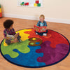 Decorative™ Colour Palette Classroom Carpet - D2000mm Decorative™ Colour Palette Classroom Carpet - 2m Diameter| Floor play Carpets & Rugs | www.ee-supplies.co.uk