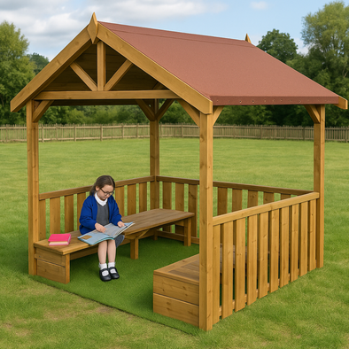 Children’s Outdoor Wooden Gazebo Childrens Gazebo  |Great Outdoors | www.ee-supplies.co.uk