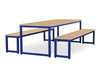 Dining Table & Bench Set - Oak Tops Dining Table & Bench Set - Oak Tops | ee-supplies.co.uk