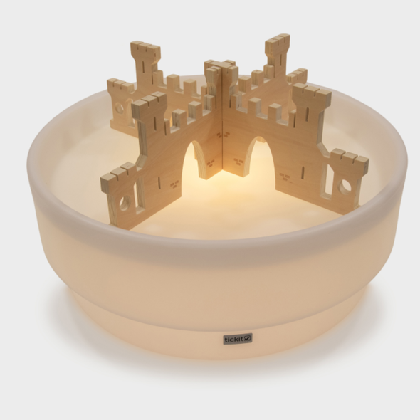 Sensory Mood Discovery Glow Low Table + Castle Discovery Dividers Set Discovery Glow Low Table + Castle Discovery Dividers Set | Sensory | www.ee-supplies.co.uk 