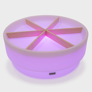 Sensory Mood Discovery Glow Low Table + Wooden Dividers Set Discovery Glow Low Table + Wooden Dividers Set | Sensory | www.ee-supplies.co.uk 