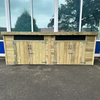 Double Playground Storage Shed With Chalkboard Double Playground Storage Shed With Chalkboard  | www.ee-supplies.co.uk