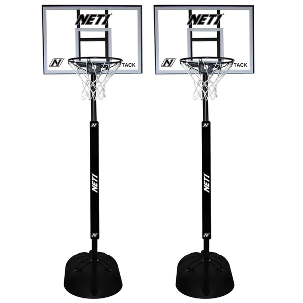 Net1 Portable Basketball Net System Clear Boards Net1 Portable Basketball Net System Clear Boards | Throwing & catching | www.ee-supplies.co.uk