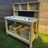 Early Years Play Mud Kitchen + Storage Crates Early Years Play Mud Kitchen + Storage Crates | ee-supplies.co.uk