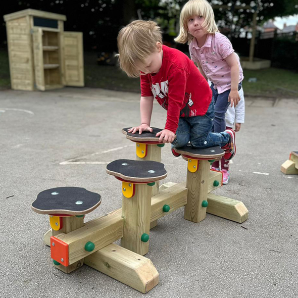 Early Years Wooden Connecting Stepping Logs Early Years Wooden Connecting Stepping Logs |  www.ee-supplies.co.uk