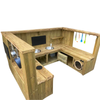 Early Years Wooden U Shaped Mud Kitchen Early Years Wooden U Shaped Mud Kitchen | ee-supplies.co.uk