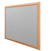 Eco-Premier Noticeboards - Beech Frame Eco-Colour® Contrast Noticeboard | Notice & Display Boards | www.ee-supplies.co.uk