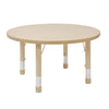 Elegant Height Adjustable Round Table - 800mm Elegant Height Adjustable Round Table | School Table | www.ee-supplies.co.uk