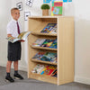 Wooden Elegant Sloping Book Display Unit Elegant Sloping Book Display Unit | Elegant Furniture | www.ee-supplies.co.uk