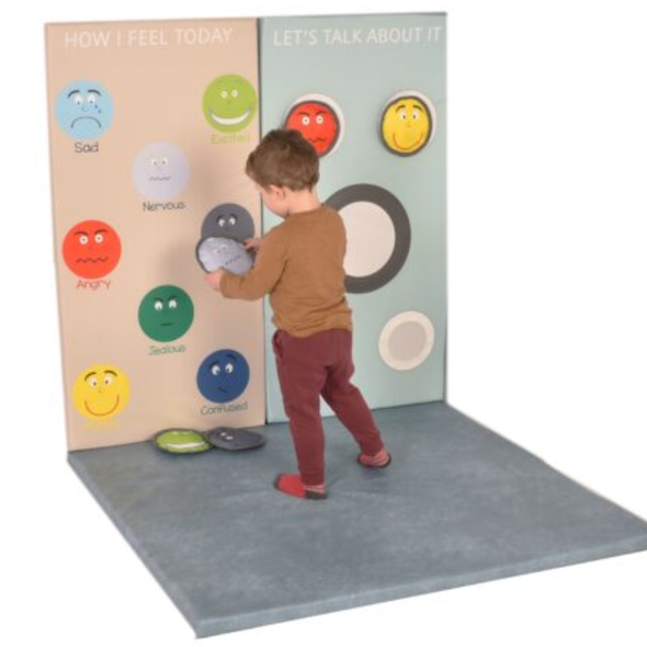 Emotion Interactive Wall Pads x 2 Wth Set 8 Disks + Floor Mat Emotion Interactive Wall Pads Wth Set 8 Disks + Floor Mat | www.ee-supplies.co.uk