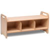 Playscapes Welcome Storage Bench - Large + Trays Welcome Cloakroom Bench | Cloakroom Storage | www.ee-supplies.co.uk