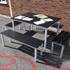 Enviro Eco Jet Black Outdoor Table Enviro Eco Jet Black Outdoor Table | Gopak Outdoor | www.ee-supplies.co.uk