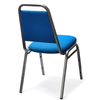 Essential Banqueting Chair - Blue With Silver Black Frame Essential Banqueting Chair - Blue With Silver Black Frame | www.ee-supplies.co.uk